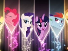 My Little Pony, Rarity, Twilight Sparkle, Fluttershy, Pinkie Pie, Applejack, Rainbow Dash