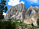 Park, Narodowy, Kings Canyon, Kalifornia, Skała