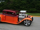 1930, Ford, Mudel A Street Rod, Czerwony