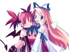 Disgaea, dziewczyny, oczy, włosy