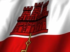 Flaga, Gibraltar, Terytorium, Zamorskie