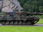 Las, Skała, Droga, Czołg, Leopard 2