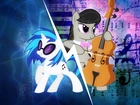 MLP, My little pony, Octavia, Vinyl Scratch