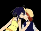 Mahou Sensei Negima, para, pocałunek