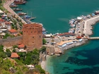 Alanya, Czerwona, Wieża, Port