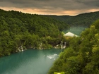 Chorwacja, Las, Rzeka, Wodospad
