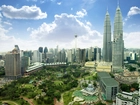 Kuala Lumpur, Malezja, Azja, Wieżowiec, Petronas Towers