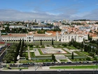 Portugalia, Lizbona, Park, Miasto