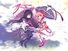 Mahou Shoujo Madoka Magica, Akemi Homura, Kaname Madoka