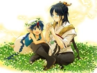 Magi, Aladdin, Ren Hakuryuu, anime, manga