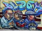 Mural, Ulica, Twarze