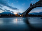 Włochy, Most, Rzeka