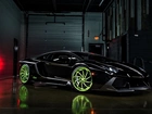 Lamborghini, Aventador, LP700-4, Czarny, Garaż,
