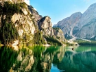 Góry, Dolomity, Jezioro