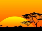 Zachód Słońca, Afryka