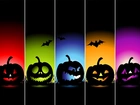 Kolorowe, Dynie, Halloween