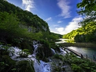 Chorwacja, Park Narodowy Plitvice, Jeziora, Potok