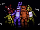 Animatronik, Foxy, Golden Freedy, Bonny, Freedy, Chica