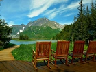 Fotele, Pomost, Jezioro, Góry