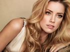 Kobieta, Blondynka, Spojrzenie, Aktorka, Amber Heard