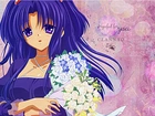 Kotomi Ichinose, Clannad, anime, kwiaty