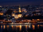 Serbia, Belgrad, Noc, Miasto