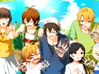 Barakamon, Arai Tamako, Handa Seishuu, Kido Hiroshi, Kotoishi Naru, Kubota Hina, Oohama Kentarou, Yamamura Miwa