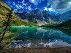 Góry, Las, Jezioro, Kanada
