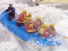 Rafting,spływ, rzeka, wiosła , ponton