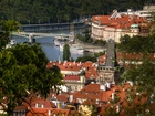 Rzeka, Most, Panorama, Miasta, Praga, Czechy