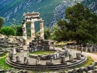 Grecja, Delfy, Świątynia, Ateny, Ruiny