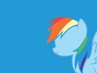 Rainbow Dash, Niebieskie, Tło