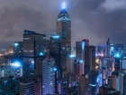 Hong Kong, Miasto, Drapacze Chmur