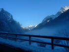 Zima, Góry, Las, Mgła