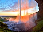 Wodospad, Seljalandsfoss