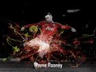 Wayne Rooney, Rooney, Manchester United, Mu, Red Devils, Czerwone Diabły, Piłkarz, Piłka Nożna