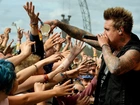 Muzyka, Zespół, Papa Roach, Jacoby Shaddix, Fani, Ręce, Koncert