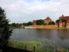 Zamek Krzyżacki, Rzeka Nogat, Malbork, Polska