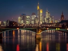 Frankfurt, Niemcy, Most, Budynki