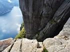 Preikestolen, Fjord, Norwegia