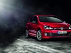 Czerwony, Volkswagen, Golf, GTI, Edition