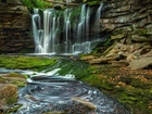 Wodospad, Elakala, Virginia, USA