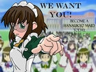 Hanaukyo Maid Tad, kobieta, we want you, tłumy