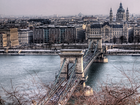Węgry, Most, Łańcuchowy, Budapeszt, Rzeka, Dunaj