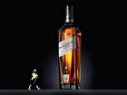 Butelka, Whisky, Johnnie, Walker, Platinum, Label