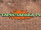 Graffiti, Mur, Tapeciarnia