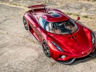 Czerwony, Koenigsegg,Regera, 2016