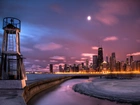 Chicago, Drapacze chmur, Noc