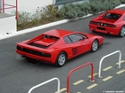 Ferrari,tył , drzwi , koła
