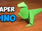 Origami, Zielony, Dinozaur